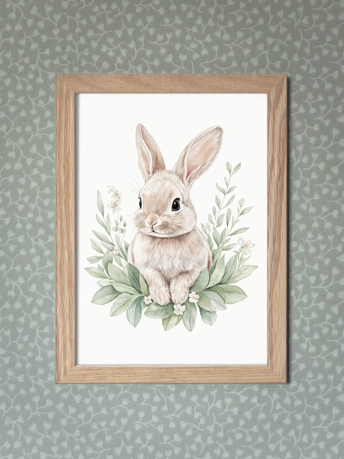 A5 poster med kaninen Bonnie i ekram